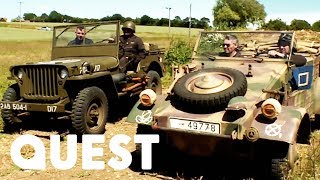 American Jeep Vs German Kubelwagen Truck FaceOff  Combat Dealers [upl. by Atelra285]