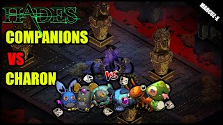 All Chthonic Companions Vs CHARON Charon Boss Fight Hades v10 Gameplay Walkthrough [upl. by Arhaz]