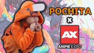 Pochita Barks At Anime Expo 2023 ft Bonnie Ayame [upl. by Oicelem]