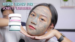 Masker Dari Scarlett Whitening Herbalism Mugwort Mask  Seriously Soothing amp Hydrating Gel Mask [upl. by Ardnuahc]