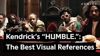 Kendrick Lamar’s “HUMBLE” The Video’s Best Visual References  Genius News [upl. by Hassett]