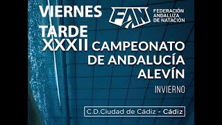 Campeonato de Andalucía ALEVIN de INVIERNO  NATACIÓN [upl. by Attehcnoc681]