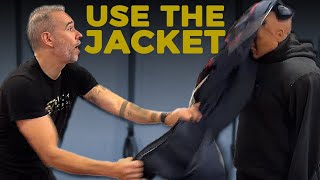 Improvised JACKET Techniques to DEFEND YOURSELF [upl. by Assenat]