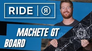 2018 Ride Machete GT Snowboard  Review  TheHousecom [upl. by Cami157]