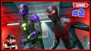 🔴 SpiderMan Miles Morales Parte 2 PlayStation 5 Live24 [upl. by Varin]