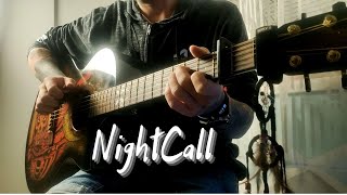 Nightcall by Kavinsky Fingerstyle cover  TAB [upl. by Eellek735]