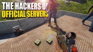 These HACKERS Need To Be DEALT WITH On Official Servers Rust [upl. by Nalepka]