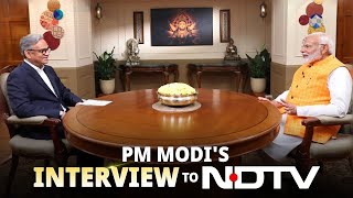 LIVE PM Modis interview to NDTV [upl. by Marlow]