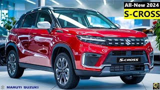 LAUNCH हुई 💥 केवल ₹699 लाख में New SCross 2024 ये सस्ती 5Seater SUV कार 32Kmpl [upl. by Solita]