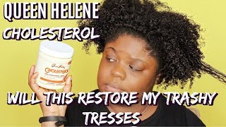 Queen Helene Cholesterol Hair Conditioning Cream  Busted or Not [upl. by Latty]