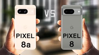 Google Pixel 8a Vs Pixel 8 Specs Review [upl. by Lagasse]