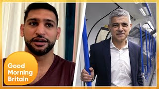 Boxer Amir Khan Blames Sadiq Khan For His Terrifying Experience Being Robbed At Gunpoint  GMB [upl. by Viccora]