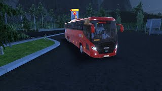 SANIA TOURING HD BUS SIMULATOR ULTIMATE REALISTIC INTERIOR GAMEPLAY ANDROID IOS POV DRIVER [upl. by Buschi]