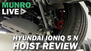 Reinventing the Wheel Hub Hyundai IONIQ 5 N Hoist Review [upl. by Ozkum8]