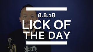 Jazz Trumpet  Lick of the Day 88 [upl. by Ynnij]