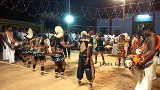 kutty chitra dance in Chithada Kattikittu song  karakattam 2016 [upl. by Enelyahs]