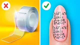 CRAZY AND USEFUL HACKS FOR EVERYDAY LIFE  First to Finish Art School Wins By 123 GO LIVE [upl. by Neddra]