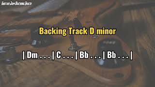 Rock Stairway To Heaven Style Guitar Backing Track in D Minor [upl. by Llewon]