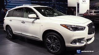 2017 Infiniti QX60  Exterior and Interior Walkaround  2017 Detroit Auto Show [upl. by Bathsheba]