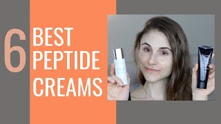 MY TOP 6 PEPTIDE CREAMS DRUGSTORE amp HIGH END DR DRAY [upl. by Lecia]