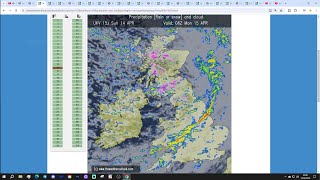 6AM Forecast Heavy Rain Clearing Away With Heavy Showers Following Monday 15th April 2024 [upl. by Iew]