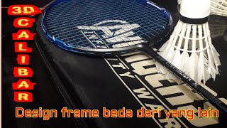 LINING 3D CALIBAR X COMBATSenar Yonex Nanogy 9829Lbsdigital  REVIEW SINGKAT [upl. by Orelu]