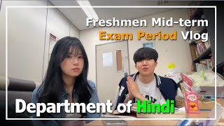 Freshmen Midterm Exam Period Vlog [upl. by Tennies]