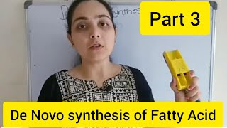 De novo Synthesis of Fatty Acid Part 3 Biosynthesis of Fatty Acid [upl. by Arenat]