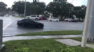 Alfa Romeo Giulia Quadrifoglio SlideDrift in rain [upl. by Loats]