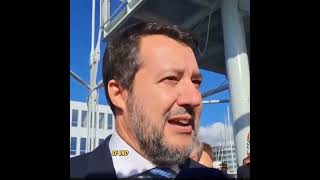 SALVINI QUELLI SONO CRETINI NON TIFOSI [upl. by Dulcea]