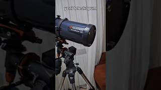 Yeni teleskopum celestron astromaster 130eq Mediusrm7qs [upl. by Alair]