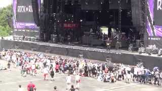 Linkin Park crew soundchecking Faint at Rock am Ring 2014 [upl. by Aernda436]