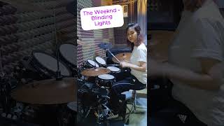 The Weeknd  Blinding Lights Drum Cover by Anvy blindinglights theweeknd drumcover [upl. by Meggs]