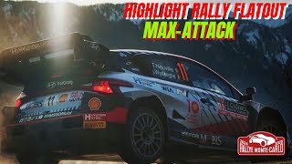 BEST OF WRC RALLYE MONTECARLO 2024  MAXATTACK FLATOUT  PURE SOUND [upl. by Aehsrop]