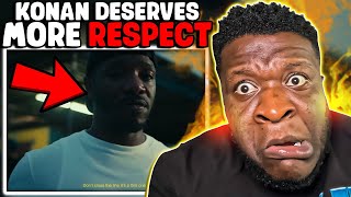 KONAN WENT CRAZY  Krept amp Konan  Last Night In Kingston Konan Freestyle REACTION [upl. by Schafer]