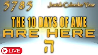 Jewish Calendar Year 5785  The 10 Days of Awe Are Here  Eric Burton [upl. by Selij227]