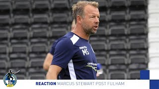 REACTION Marcus Stewart post Fulham [upl. by Malley]