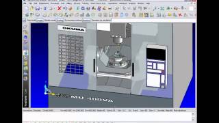 Impeller machining with TopSolidCam v6 [upl. by Cindy]