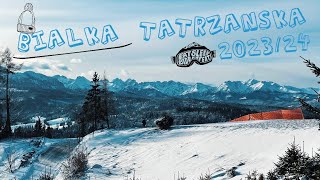 Białka Tatrzańska 202324  Poland  snowboard ski Kotelnica Białczańska [upl. by Infield]