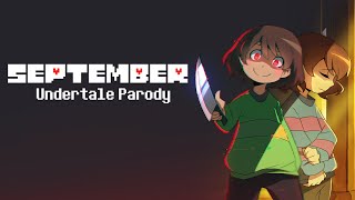 September 「Undertale Parody」【Lyrics Video】 [upl. by Hallie]