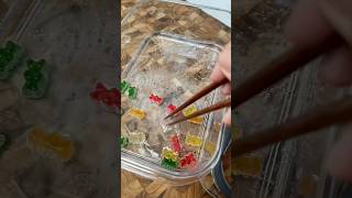 Gomitas de osito congeladas 😀 trend gummies gummybear shortvideos lifehacks ideas [upl. by Arahs795]