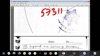 Sept 11 Class7 Applied MathAA Chapter 1  Complex Analysis [upl. by Lad]