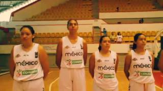 Presentación del juego Lobas vs seleccion nacional U18 de ADEMEBA en Aguascalientes [upl. by Buseck842]