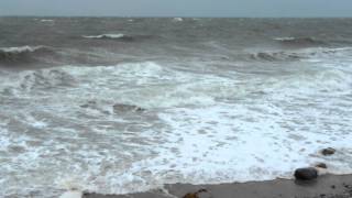 Ostsee  Sturm an der Steilküste Schönhagen [upl. by Ailemap980]