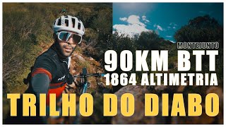 BTT  90KM  1864 ACUMULADO  TRILHO DO DIABO MONTEJUNTO [upl. by Dnalra]