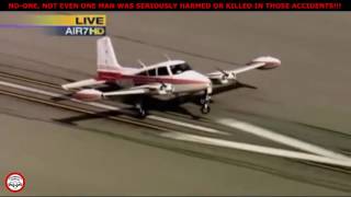 TOP Scariest Plane Crashes Caught on Camera [upl. by Danell]