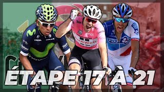 GIRO DITALIA 2017  ÉTAPE 17 À 21  TEAM KATUSHAALPECIN [upl. by Haimrej]