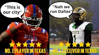 THE MOST INTENSE RIVALRY IN ALL OF TEXAS 🔥🔥 Duncanville vs Desoto  Texas High School Football [upl. by Tanitansy]