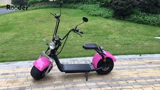 EEC citycoco electric scooter r804x wholesale [upl. by Helen]