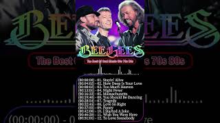 BeeGees Greatest Hits Full Album The Best Songs Of BeeGees Playlist Ever beegees 80smusic [upl. by Eeluj601]